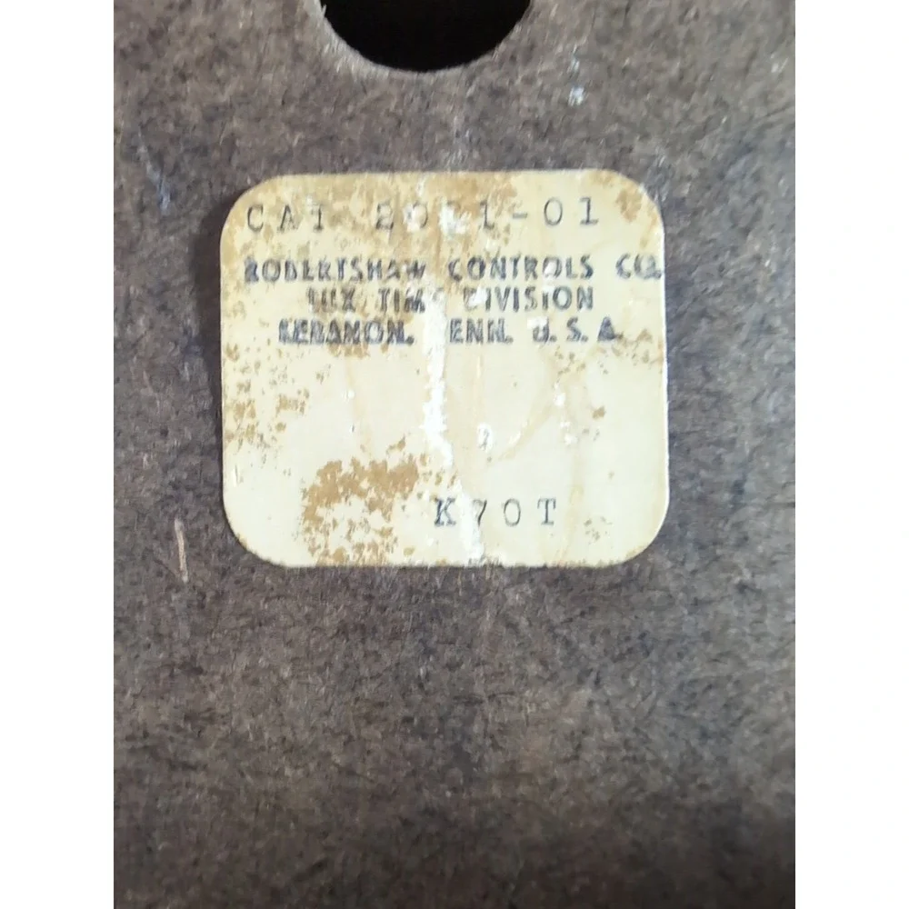 Watches Repaired Wall‎ Clock Vintage Cardboard Back